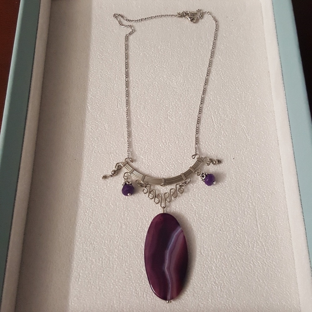 Quartz necklace